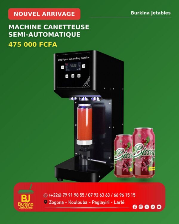 Machine Canetteuse Semi-Automatique