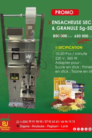 4075805e-f788-40e2-a8c5-146658467d38 Ensacheuse sec & granule 5g-50g