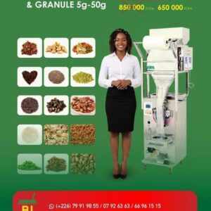Ensacheuse sec & granule 5g-50g