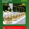 Grand chafing dish de 20 litres