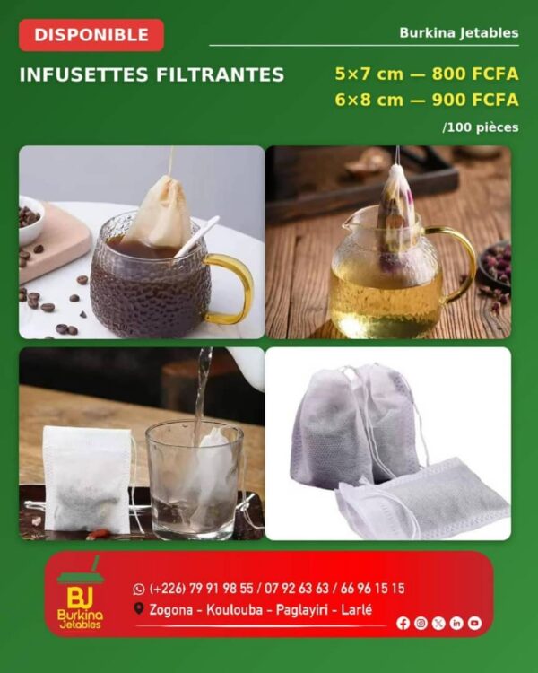 Infusettes filtrantes