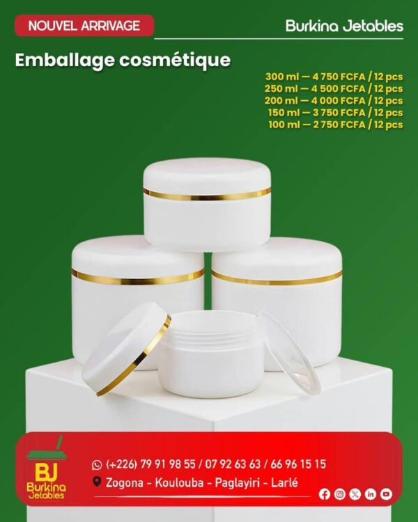 Emballage cosmétique