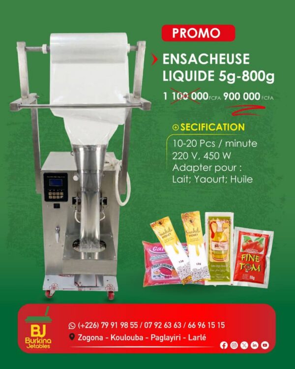 Ensacheuse liquide 5g-800g