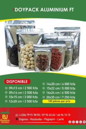 Doypack aliminium FT